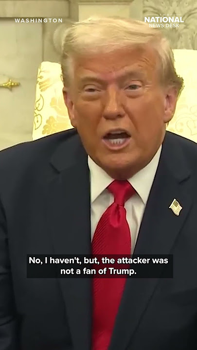 Trump says attacker of PA Governor Josh Shapiro 'probably a whack job'