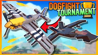 I Hosted A DOGFIGHT Build Tournament! Which One Of These YOUTUBERS Will Win?!