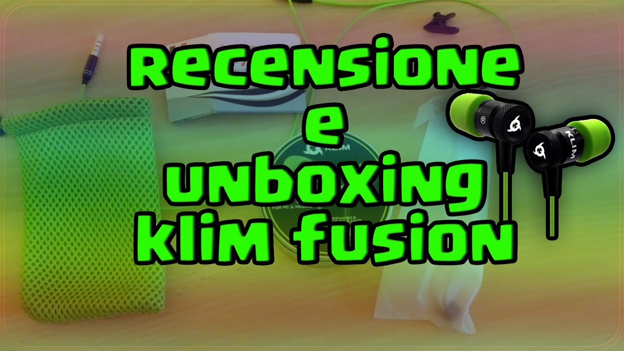 KLIM FUSION-RECENSIONE E UNBOXING - YouTube