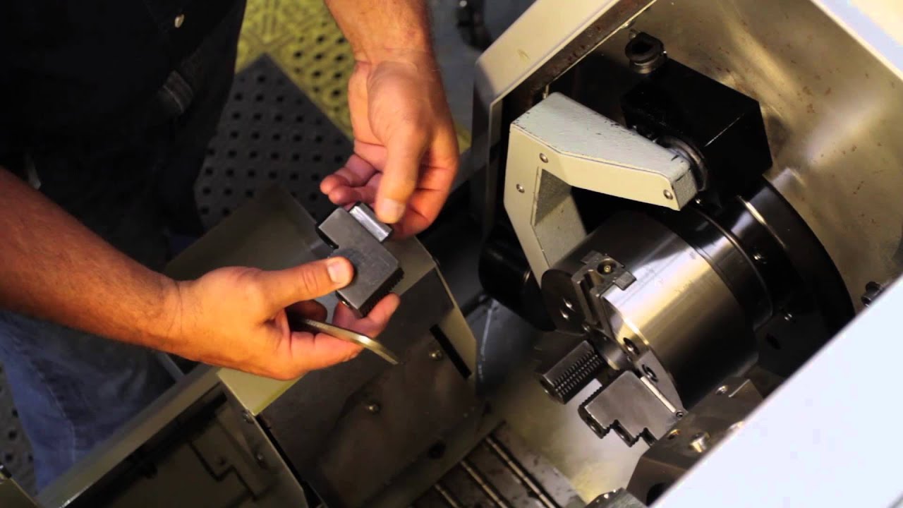 Haas Lathes Adjusting Hard Jaws YouTube