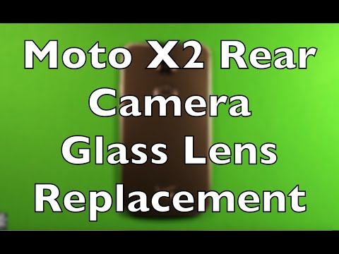 Moto X (2nd Gen) Camera Glass Lens Replacement How To Change