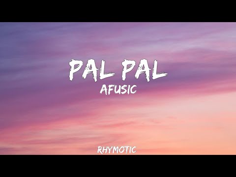 Pal Pal Lyrics Afusic Prod By AliSoomroMusic Rhymotic Music Love Song Lyrics 