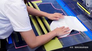 : Pattern sewing machine jacket