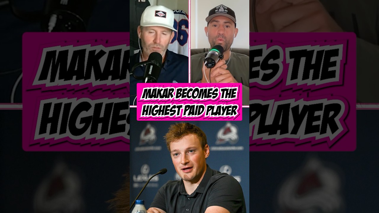 Cale Makar signs the biggest contract in NHL history and he’s STILL underpaid for how good he is.