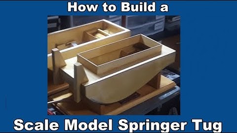 How to Build a Scale Model Springer Springer (overview)