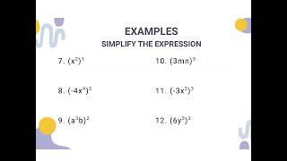 Algebra II - Chapter P.2a - Rules of Exponents