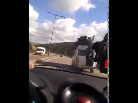 Chouha Fadiha 2019 فضيحة شوهة النقل سيارة بها ركاب انقلبت في طريق السيار 