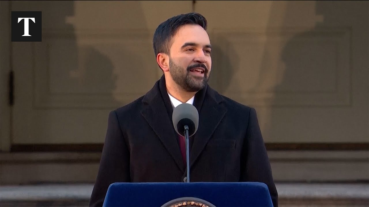 Zohran Mamdani Vows A 'New Era' For New York City In His First Speech As Mayor