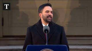 Zohran Mamdani Vows A New Era For New York City In His First Speech As Mayor