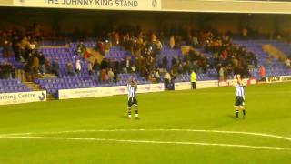Semedo Applauds As Fans Sing Never Get Past Semedo.mov