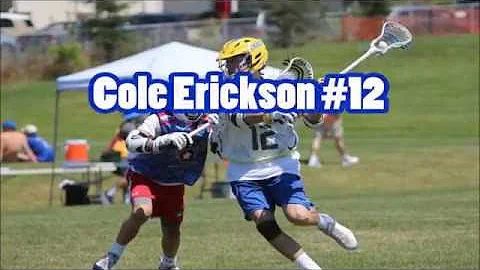 Cole Erickson Class of 2020 - 2015-2016 Lacrosse H...