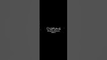 يريدون ليطفئوا نور الله بأفواههم والله متم نوره ولوكره الكافرون #القران_الكريم #سورة_الصف الآية٨