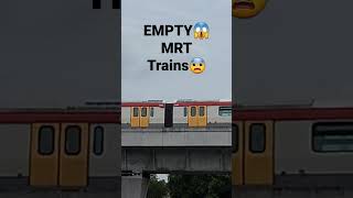Empty MRT Laluan Putrajaya Line Trains! Empty MRT Laluan Putrajaya Line Trains!