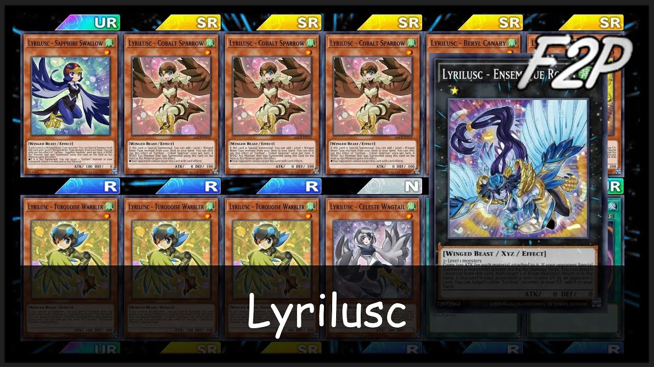 lyrilusc deck yugioh LYRILUSC