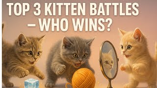 Top 3 Mini Cat Battles – Who Wins the Fluff War