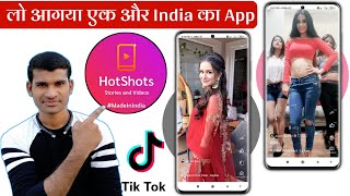 India Ka Original 🔥 Hot Short Video App | HotShots Short Video App Kaise Use Kare | Gaana HotShots screenshot 4