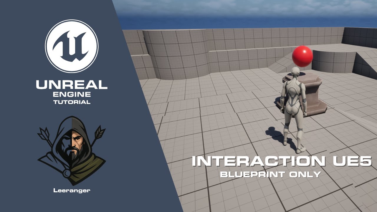 Unreal Engine 5 – Créer un système d’interaction simple (100% Blueprint)