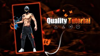 Insane Quality Secret for Free Fire Edits! 😱✨ #EHREDITZ