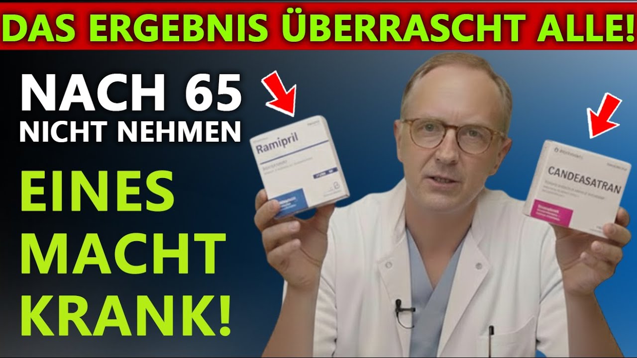 Über 60? Ramipril oder Candesartan – Welches Medikament macht krank? Ärzte schweigen!