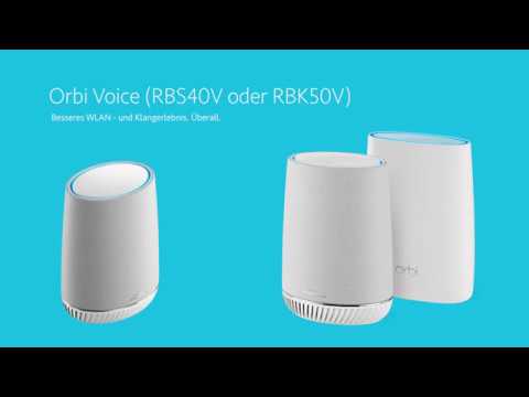 NETGEAR - Orbi Voice Mesh WLAN Set mit Sound von Harman/Kardon