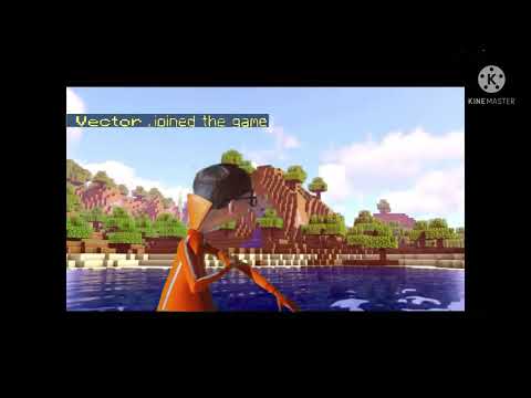 Vector spawns in a Minecraft world