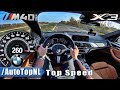 BMW X3 M40i AUTOBAHN POV | ACCELERATION & TOP SPEED | by AutoTopNL