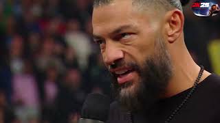 Roman Reigns On Raw 10022026