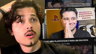 enviou um PS5 com rastreador pro GOLPISTA