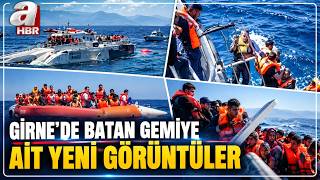 Girne'de Batan Gemiye Ait Yeni Görüntüler Ortaya Çıktı! | A Haber