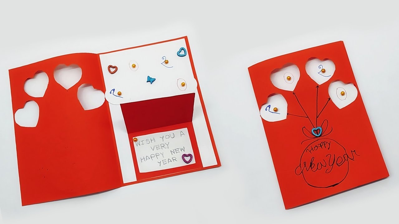 Happy New Year Gift Card - How To Make A Paper Gift Card For Happy New Year