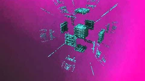 Magic cube 3d fractal thing