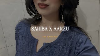 Download lagu Sahiba x AARZU Slowed   Reverb | Aditya Rikhari x Noor x Asim Azhar | The Lyricholic 