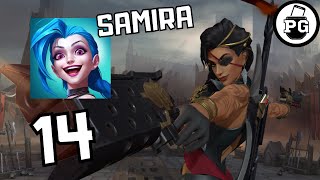 Best ADC Champion on 1vs9 - Samira ⚔️ League of Legends: Wild Rift - Gameplay Walkthrough |Part 14|