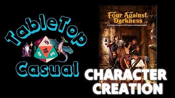An Introduction to: Four Against Darkness (4AD). Character Creation Part 1/Barbarian. #ttrpg #npc