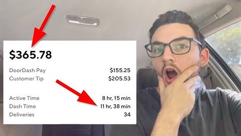REVEALING MY EARNINGS WITH DOORDASH | $30/hour - Side Hustle
