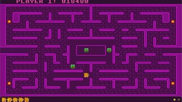 ATARI ST REUPLOAD STRIKEY NOW IT WORKS PACMAN PAC MAN CLONE WITH REAL JONES By en Robje Roland & Eer