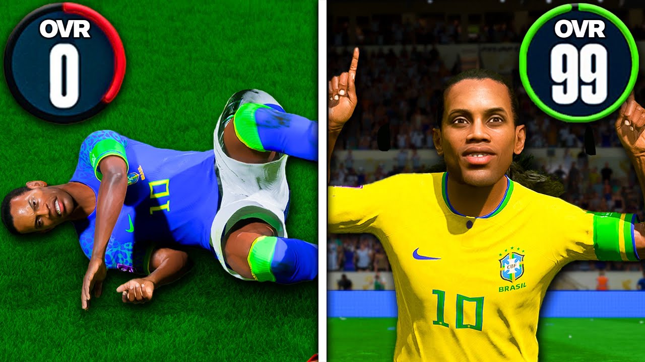 ⁣Every Goal Ronaldinho Scores, Is + 1 upgrade
