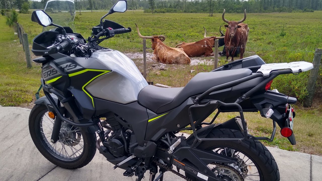 Versys 300x Abs With Givi Rear Rack Givi E22 Side Case Givi Crash Bars And Givi Hand Guards Youtube