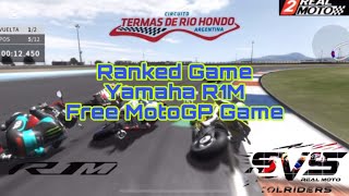 Real Moto 2 | RANKED GAME YAMAHA R1M #motogp #mobilegame #Free screenshot 3