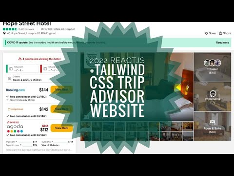 2022 REACTJS + TAILWIND CSS TRIP ADVISOR WEB [ EP3: SETTING UP REACT GOOGLE MAP ]
