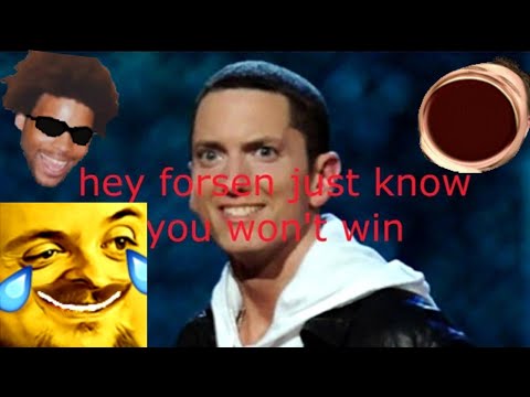 Forsen Reacts to EMINEM - FORSEN DISS PART 2 + Baseline Test : Responding Version