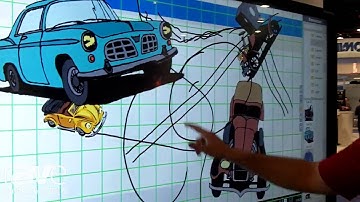 InfoComm 2016: QOMO Demos QIT1270 Journey Interactive Flat Panel