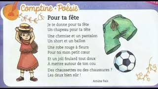 pour ta fête poésie