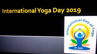 International Yoga Day 2019