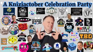Friends From All Over the World Help Me Celebrate Reiner Knizia!! #knizactober