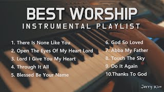 [3Hours] BEST TOP 10 Piano Worship Compilation | Instrumental | Playlist | Prayer