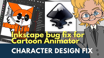 How to Fix Inkscape Vector Character Rig Templates so they Import into Reallusion