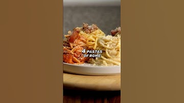 What are the 4 Roman Pastas?