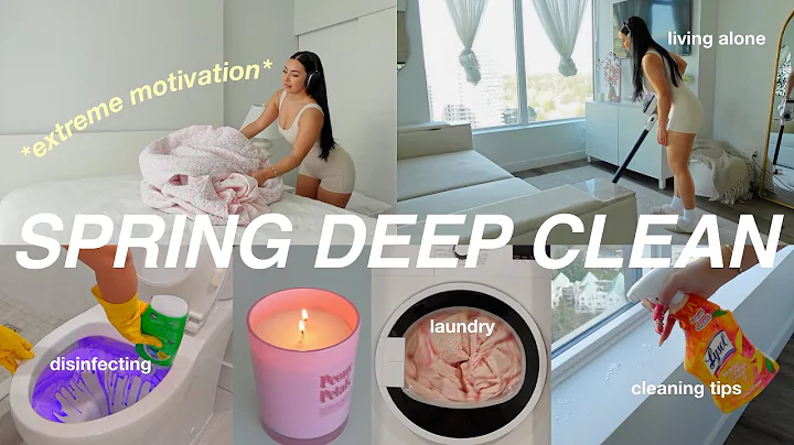 *extreme* SPRING DEEP CLEAN MOTIVATION 🧼 ultimate RESET ROUTINE + ORGANIZE apartment, 2025 cleaning