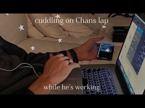 Stray Kids ASMR Cuddling On Chans Lap While He’s Working💻🐺